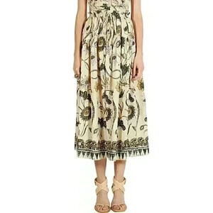 Ulla Johnson Lydia Natural Raffia Strappy Ankle Wrap Sandal Pumps 40/10